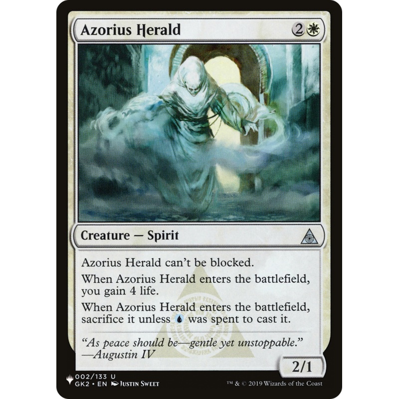 Azorius Herald [The List]