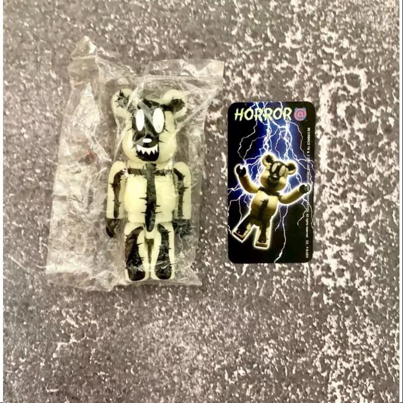 Bearbrick Series 4 Be@rbrick HORROR Electric Shock grow in dark 100%