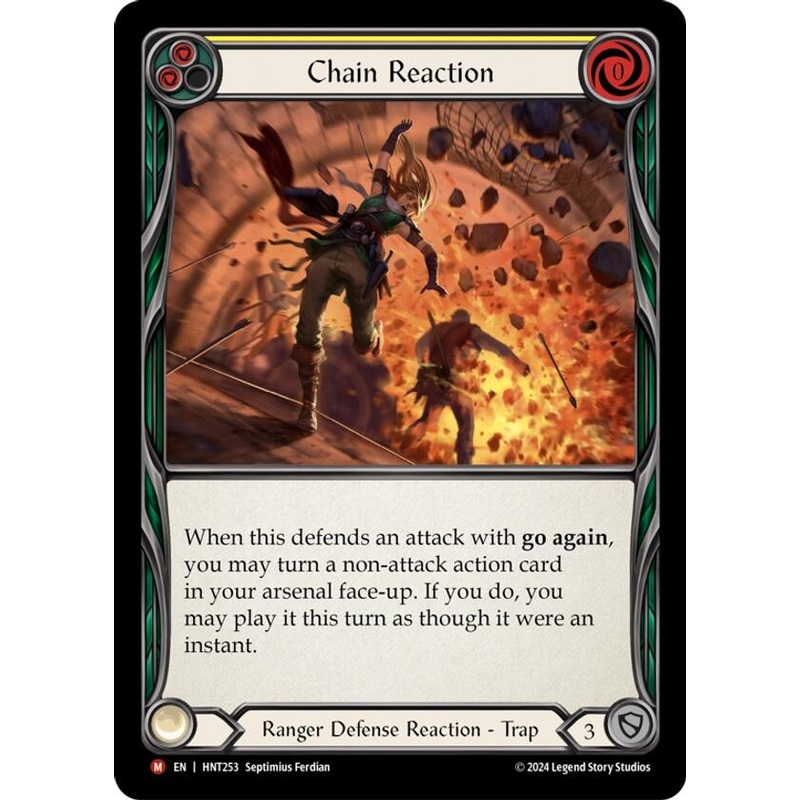 Chain Reaction [HNT253] (The Hunted)  Rainbow Foil