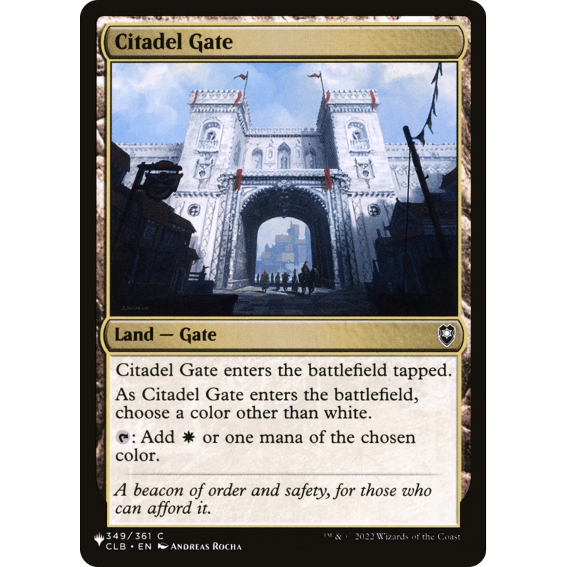 Citadel Gate [The List]