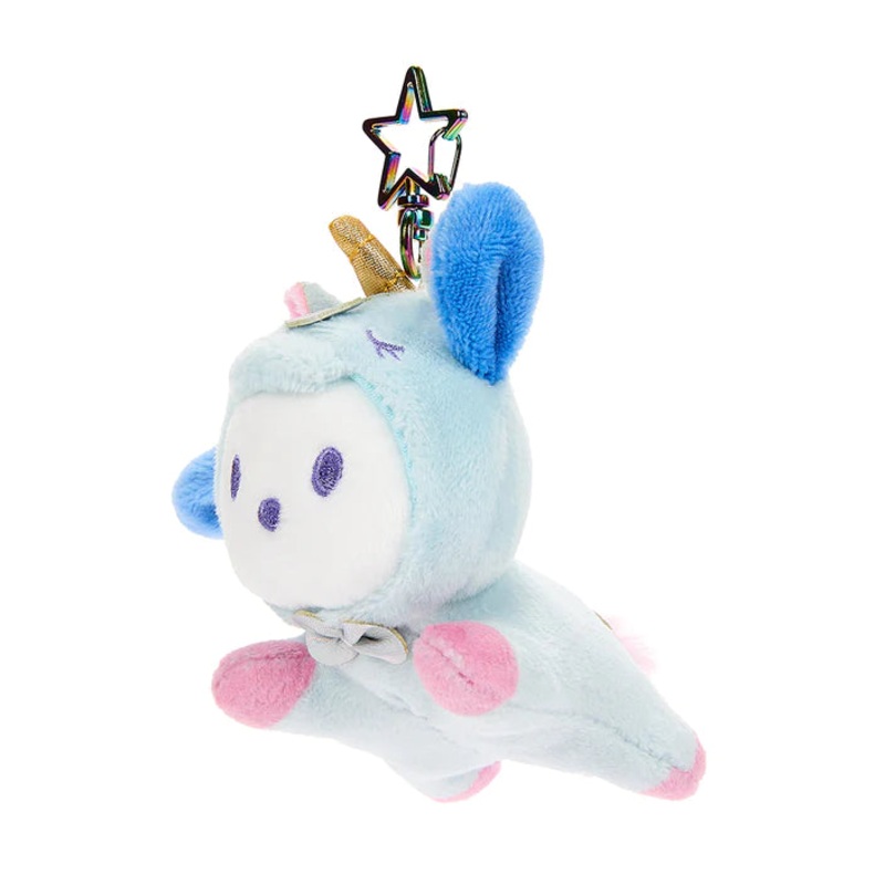 Kidrobot x Hello Kitty and Friends Unicorno Plush Charms: Pochacco