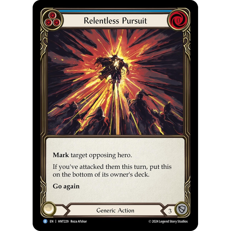 Relentless Pursuit (Blue) [HNT229] (The Hunted)