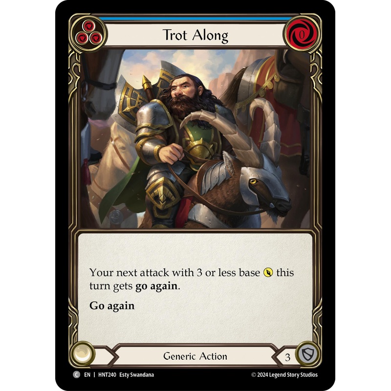 Trot Along (Blue) [HNT240] (The Hunted)