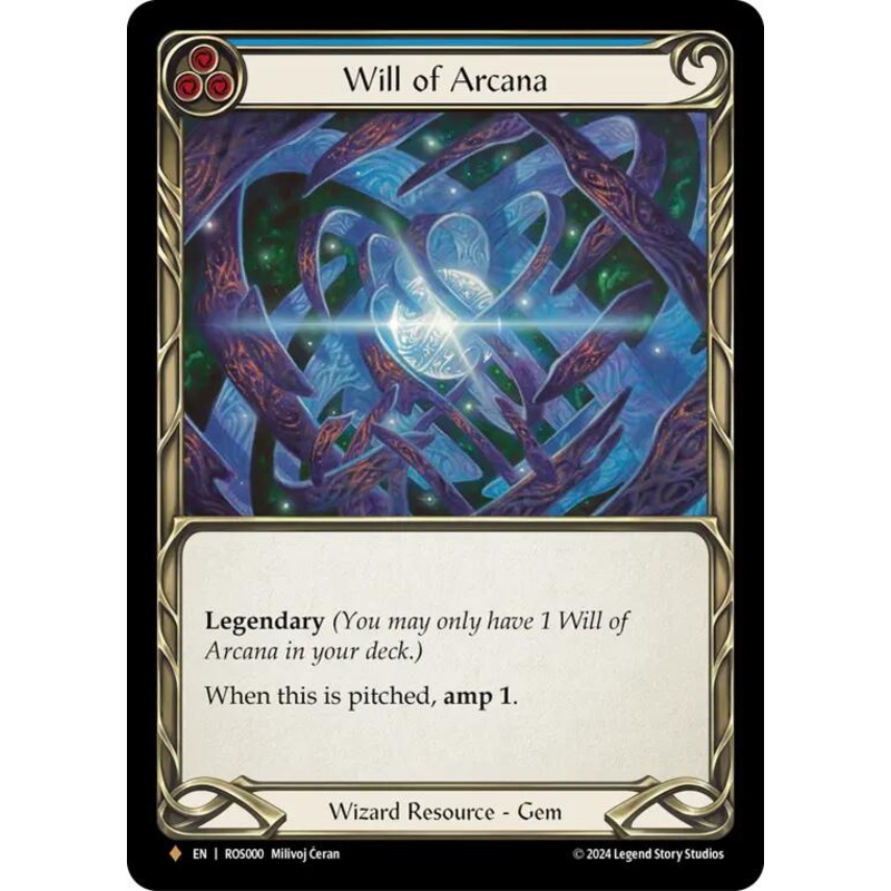 Will of Arcana [ROS000] (Rosetta)  Cold Foil