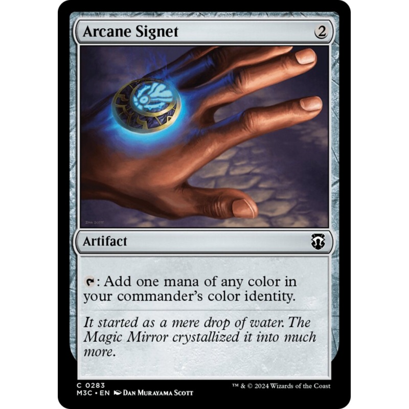 Arcane Signet (Ripple Foil) [Modern Horizons 3 Commander]
