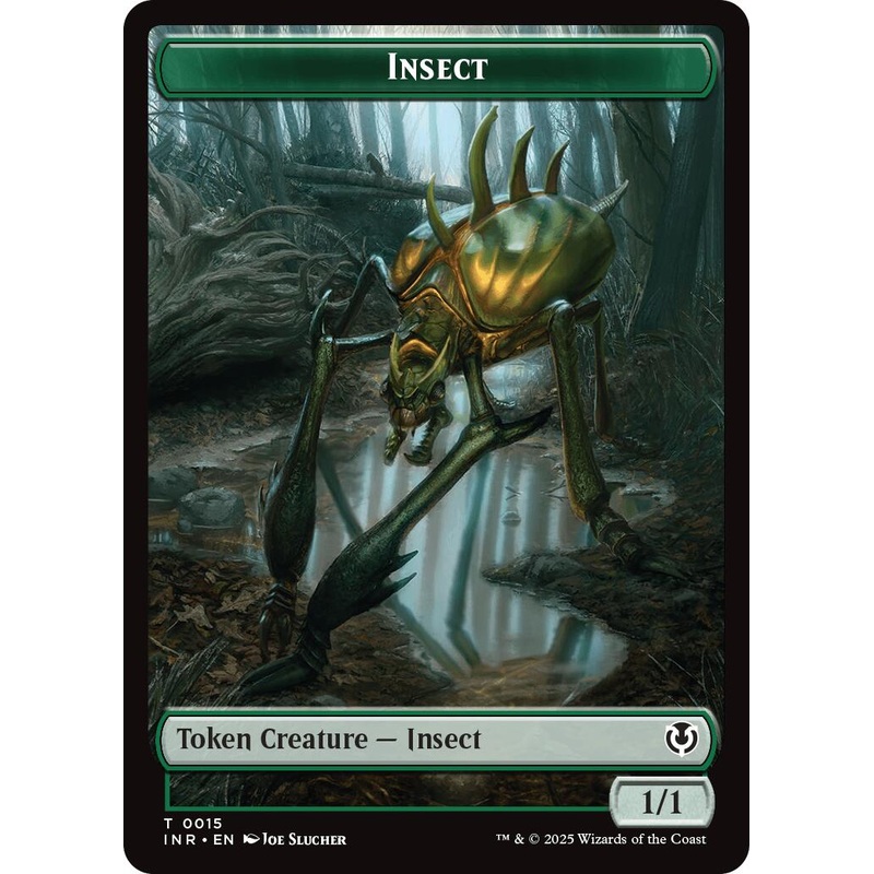 Insect // Spider Double-Sided Token [Innistrad Remastered Tokens]
