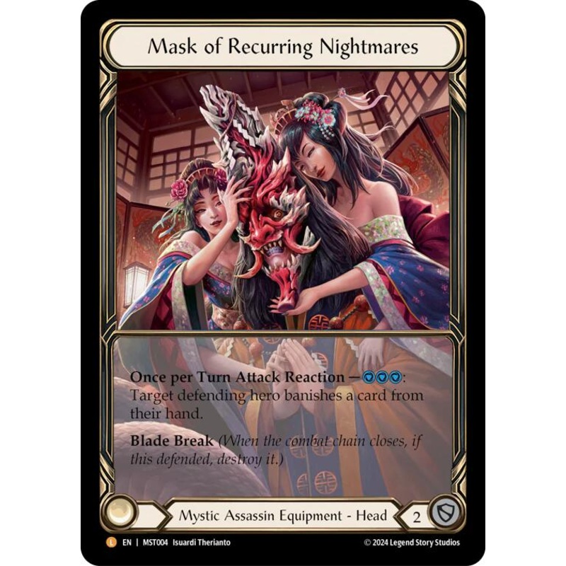 Mask of Recurring Nightmares (Extended Art) [MST004] (Part the Mistveil)  Cold Foil