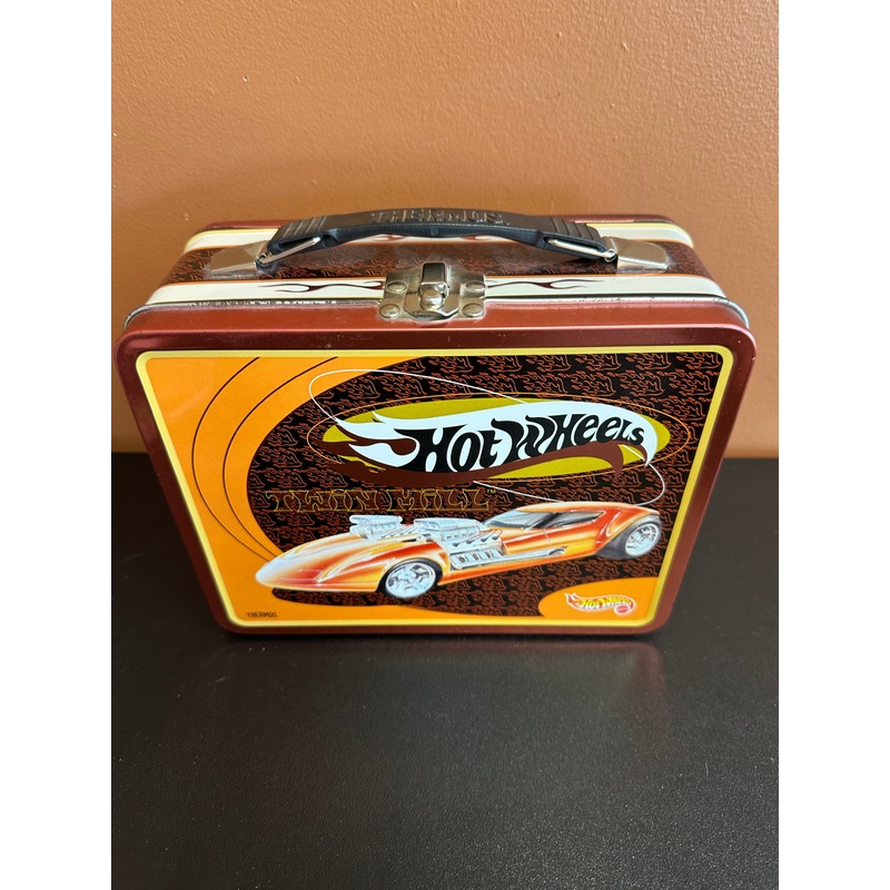 Thermos Brand Hot Wheels Twin Mill Lunchbox Tin Tote No Thermos