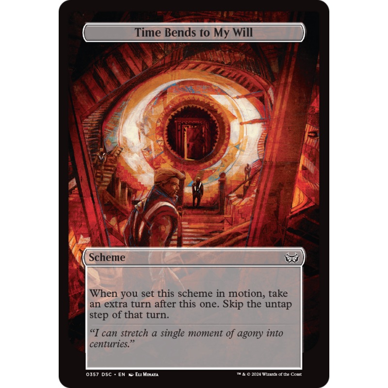 Time Bends to My Will (Full Art) [Duskmourn: Archenemy]