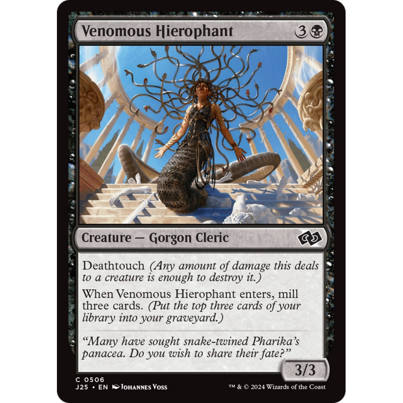Venomous Hierophant [Foundations Jumpstart]