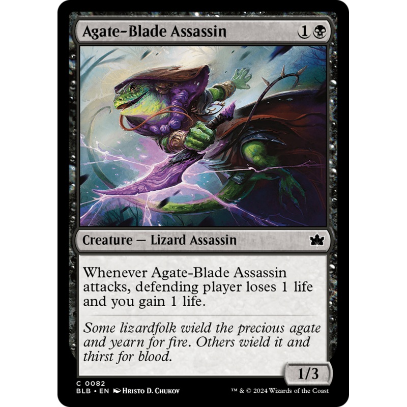 Agate-Blade Assassin [Bloomburrow]