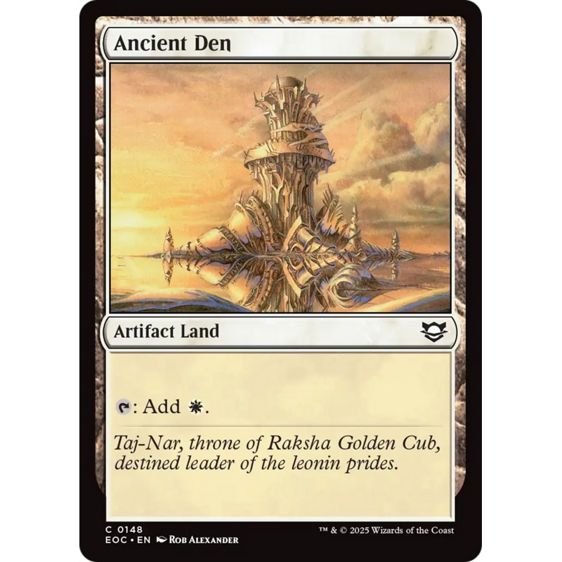 Ancient Den [Edge of Eternities Commander]