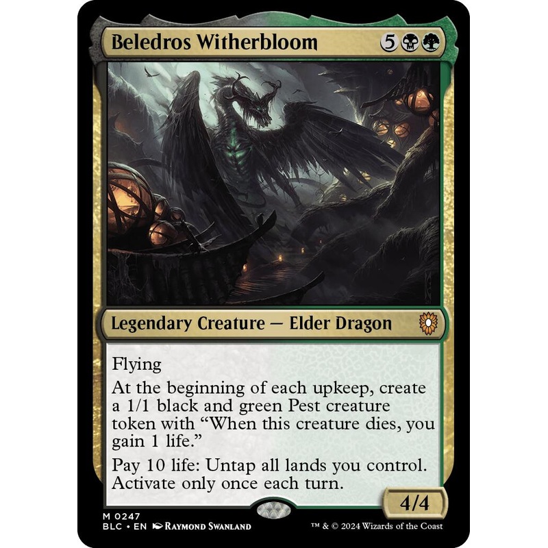 Beledros Witherbloom [Bloomburrow Commander]