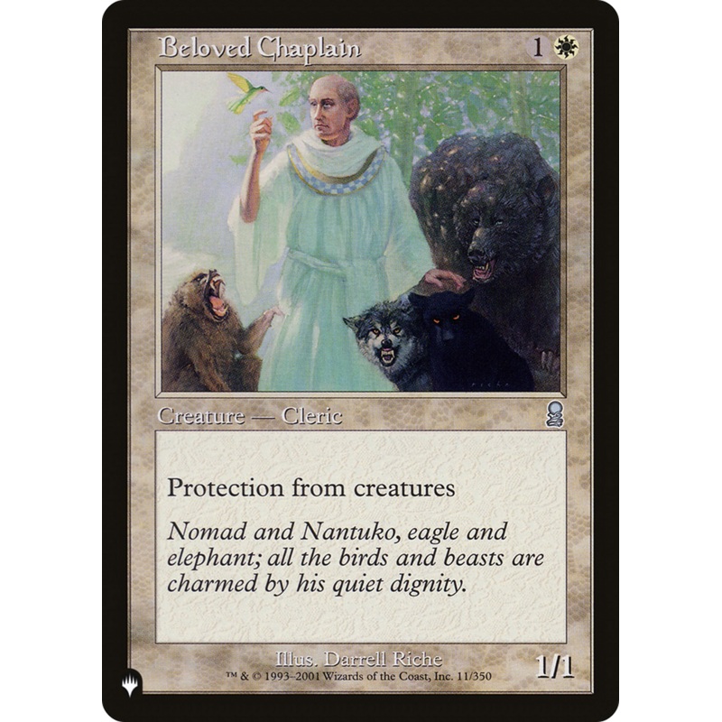 Beloved Chaplain [The List]