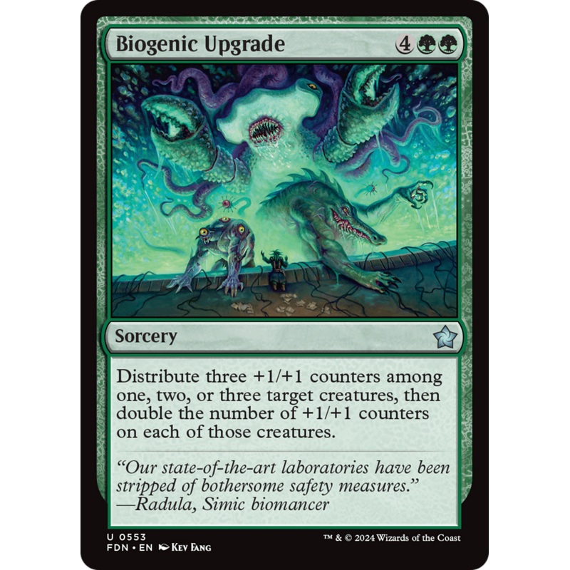 Biogenic Upgrade [Foundations]
