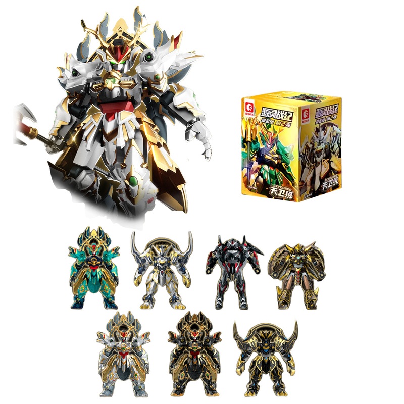 Sembo Building Blocks Assembly Hero Series, Cangdao Vol.2 Origin Spirit Chronicles, Blind Box