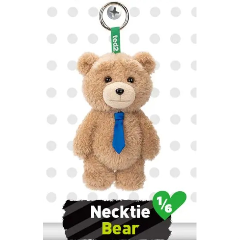 Ted2 Teddy Bear Action Plush Pendant Series Necktie Bear