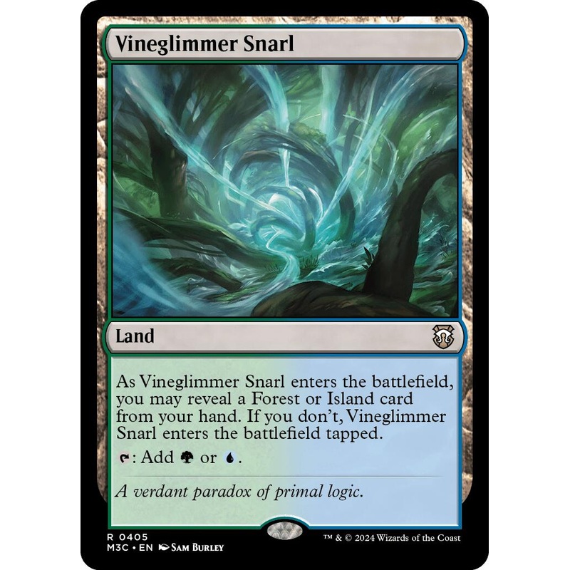 Vineglimmer Snarl [Modern Horizons 3 Commander]
