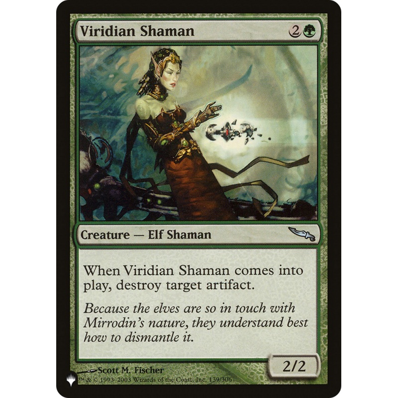 Viridian Shaman [The List]