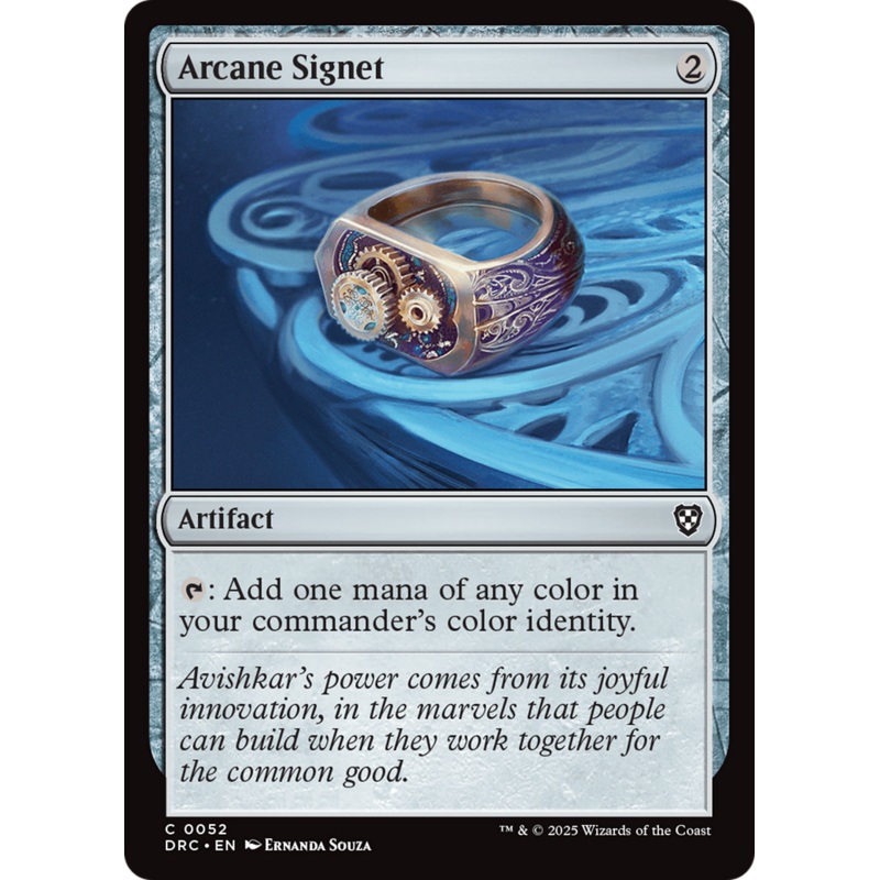 Arcane Signet (0052) [Aetherdrift Commander]