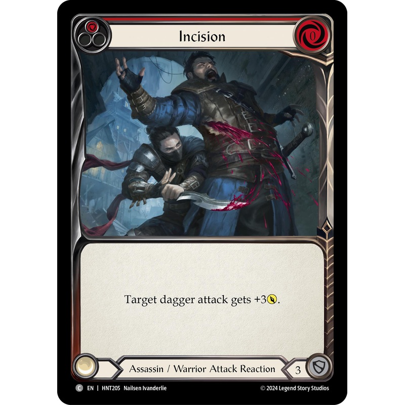 Incision (Red) [HNT205] (The Hunted)