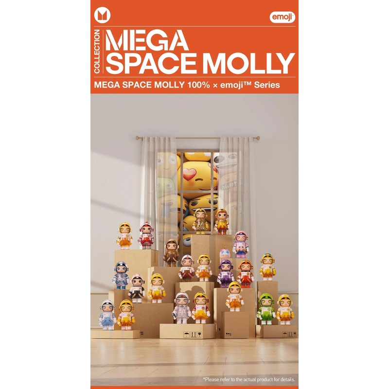 MEGA SPACE MOLLY 100%  emoji Series