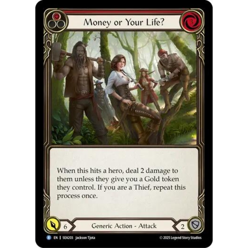 Money or Your Life? (Red) [SEA203] (High Seas)  Rainbow Foil