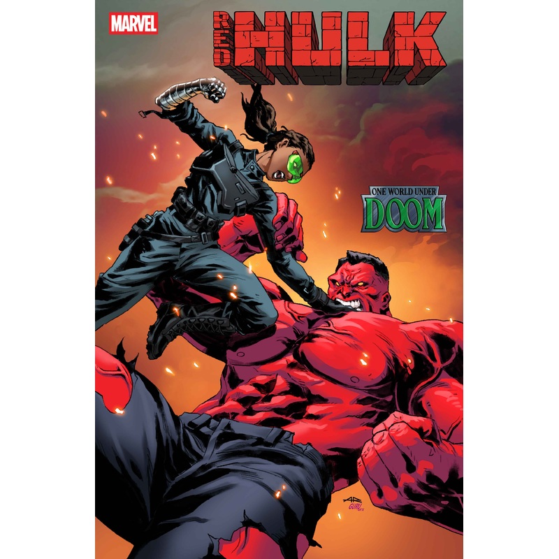 Red Hulk #8 Anand Ramcheron Variant [Doom]