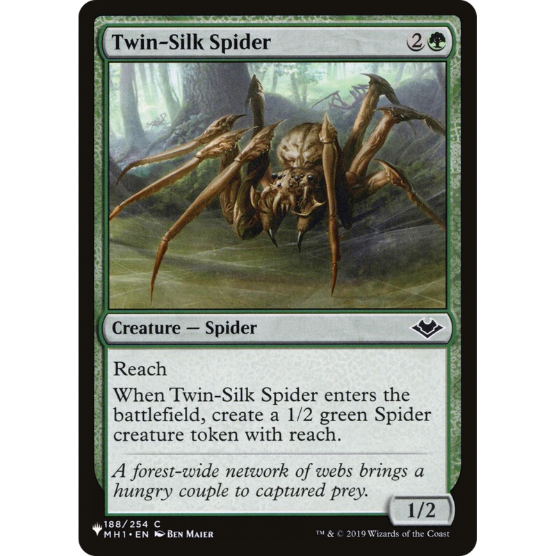 Twin-Silk Spider [The List]