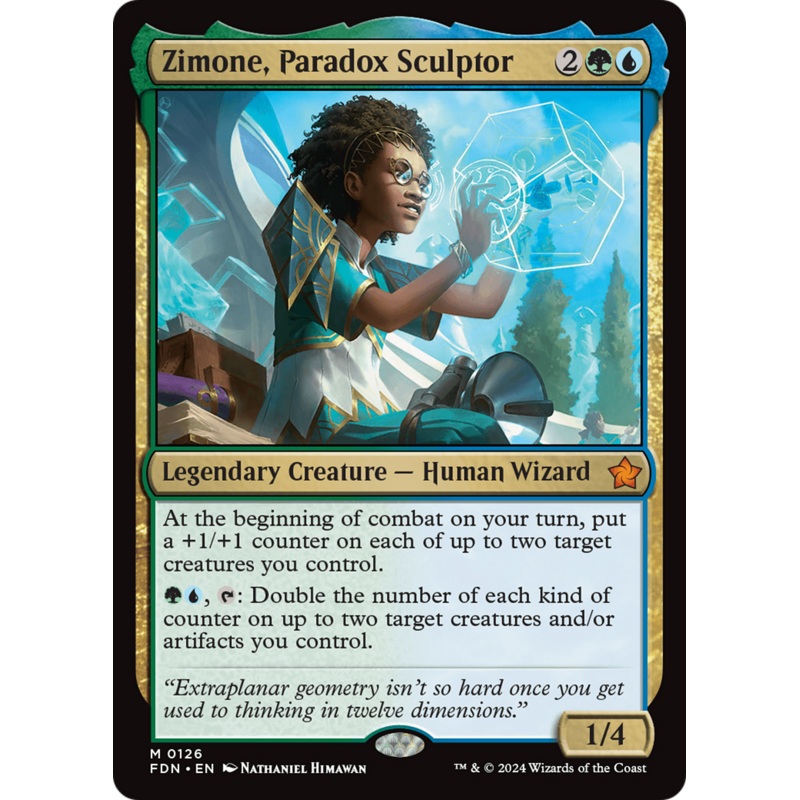 Zimone, Paradox Sculptor [Foundations]