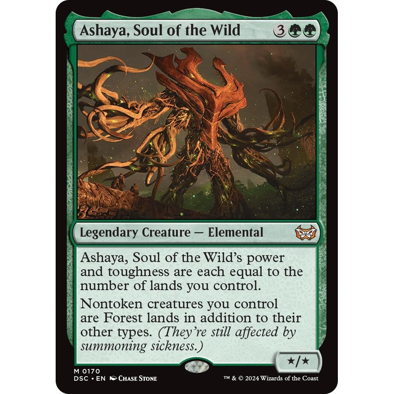 Ashaya, Soul of the Wild [Duskmourn: House of Horror Commander]