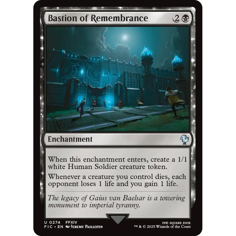 Bastion of Remembrance (Surge Foil) [FINAL FANTASY Commander]