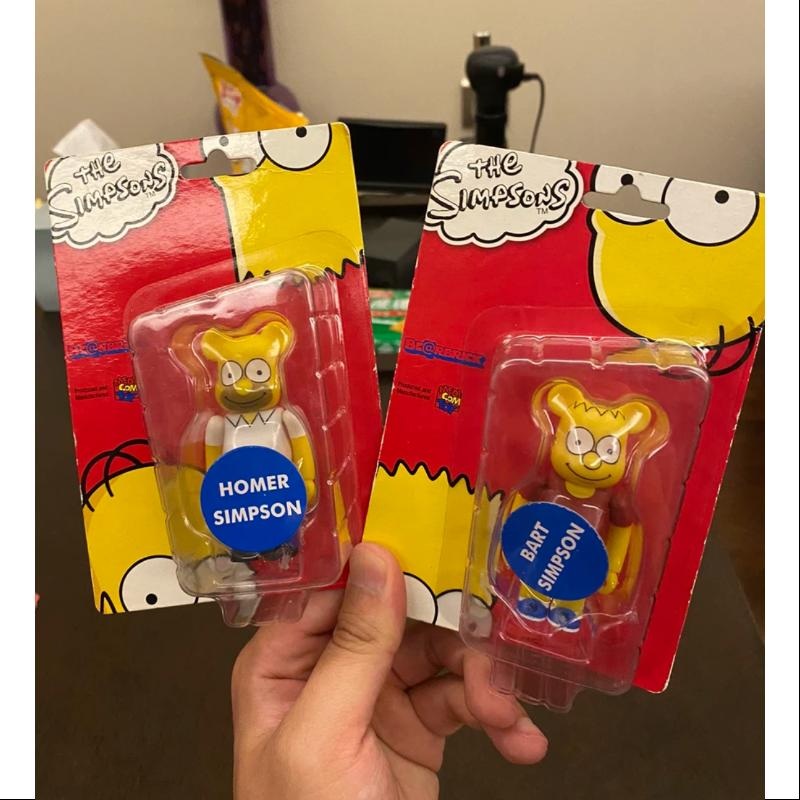 Bearbrick THE SIMPSON 1st Generation SET 100% Limited Medicom Be@rbrick