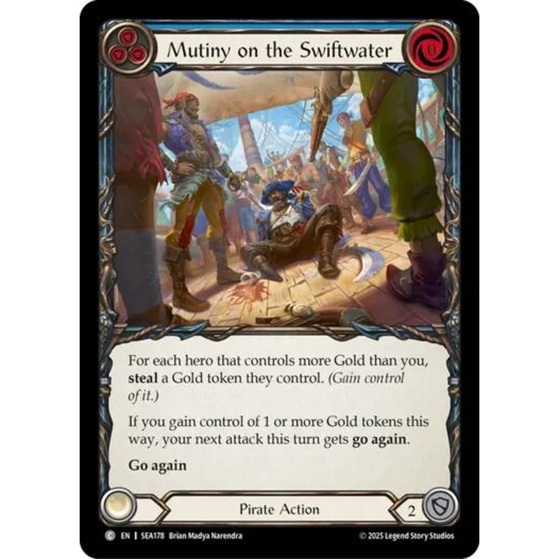 Mutiny on the Swiftwater [SEA178] (High Seas)  Rainbow Foil
