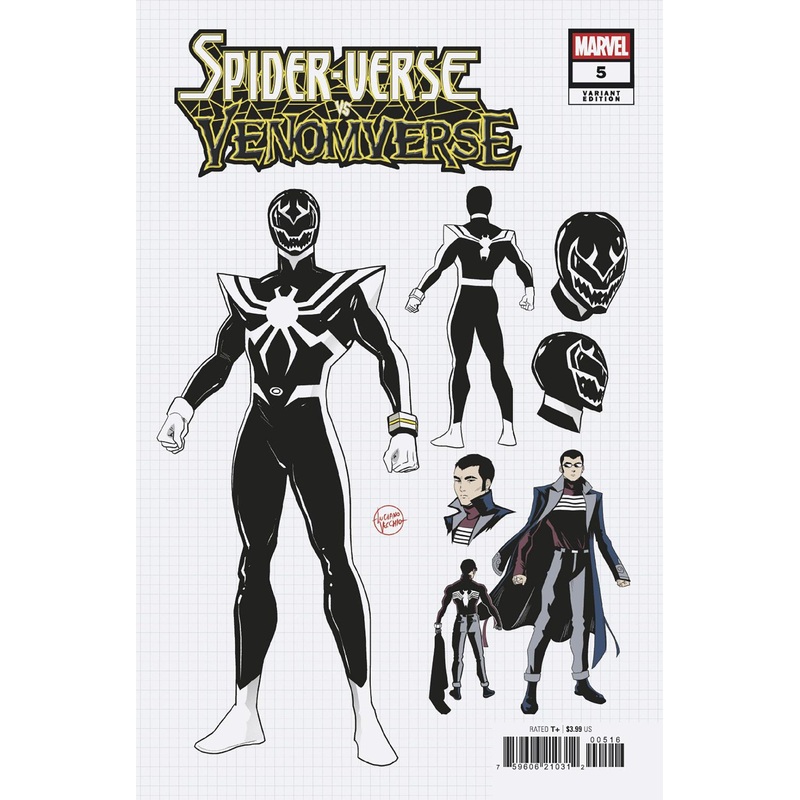 Spider Verse vs. Venomverse #5 Luciano Vecchio Design Variant