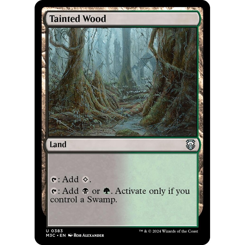 Tainted Wood [Modern Horizons 3 Commander]