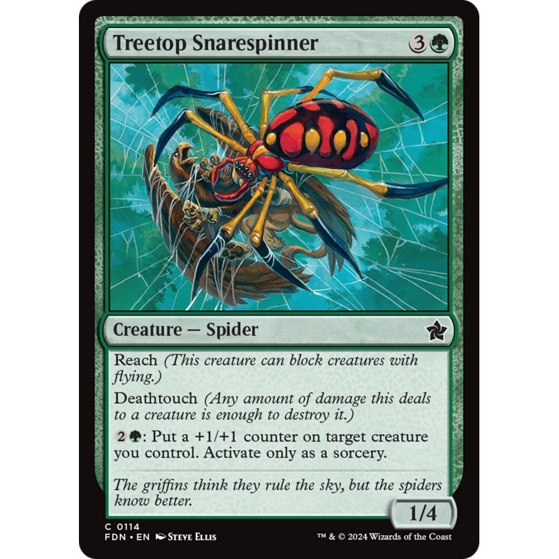 Treetop Snarespinner [Foundations]