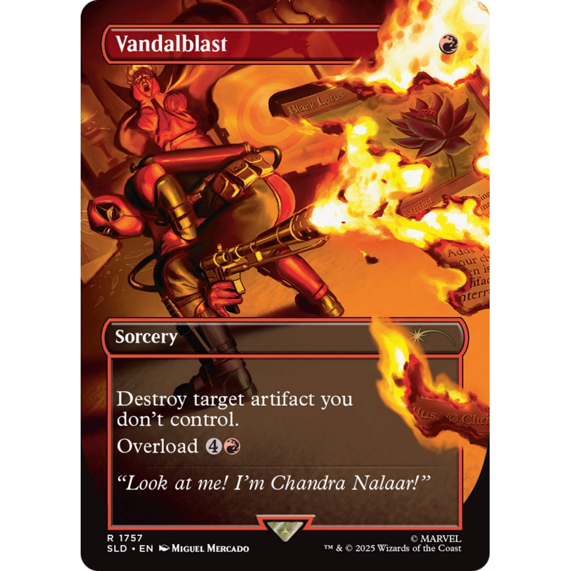 Vandalblast (1757) (Rainbow Foil) [Secret Lair Drop Series]