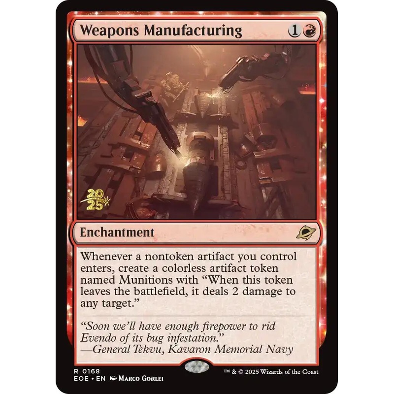 Weapons Manufacturing [Edge of Eternities Prerelease Promos]
