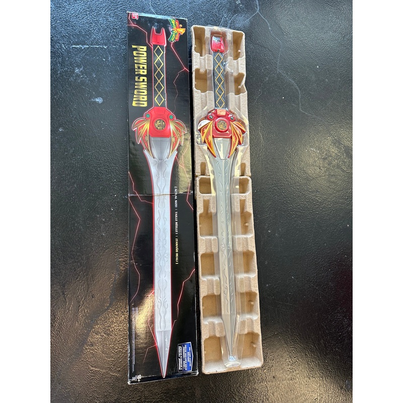 Bandai Power Rangers Red Ranger Power Sword PREOWNED