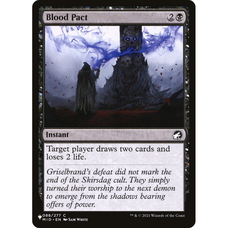 Blood Pact [The List]