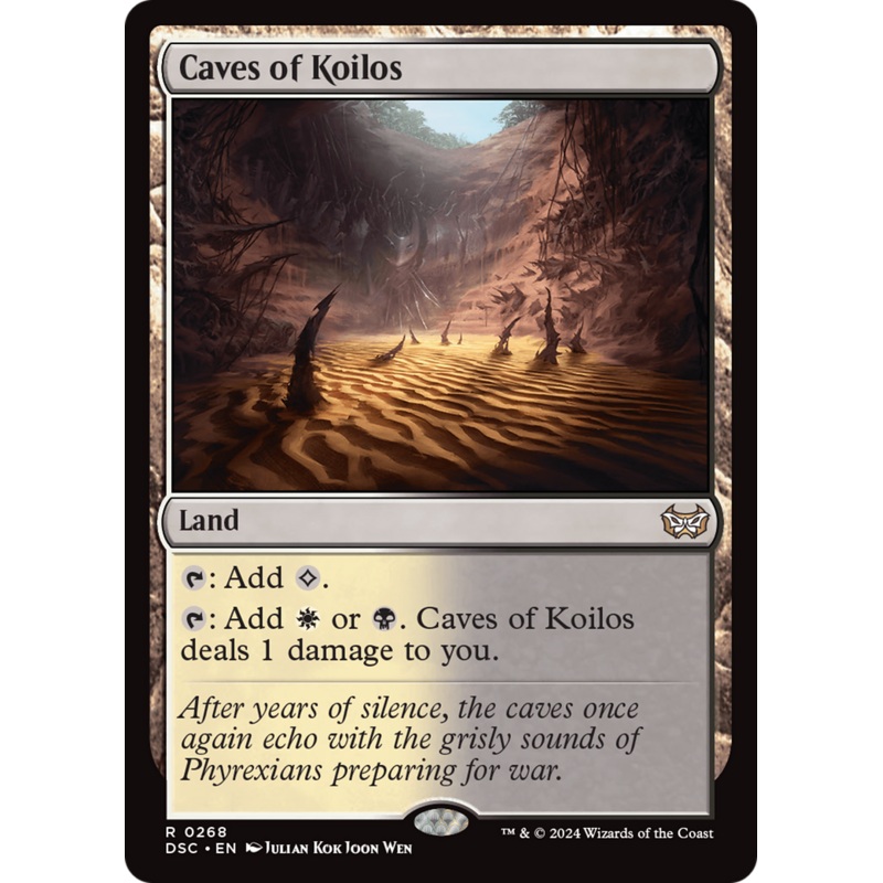 Caves of Koilos [Duskmourn: House of Horror Commander]