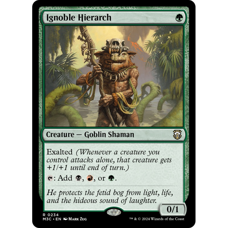 Ignoble Hierarch [Modern Horizons 3 Commander]