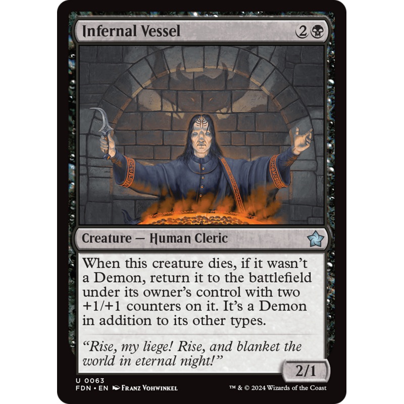 Infernal Vessel [Foundations]