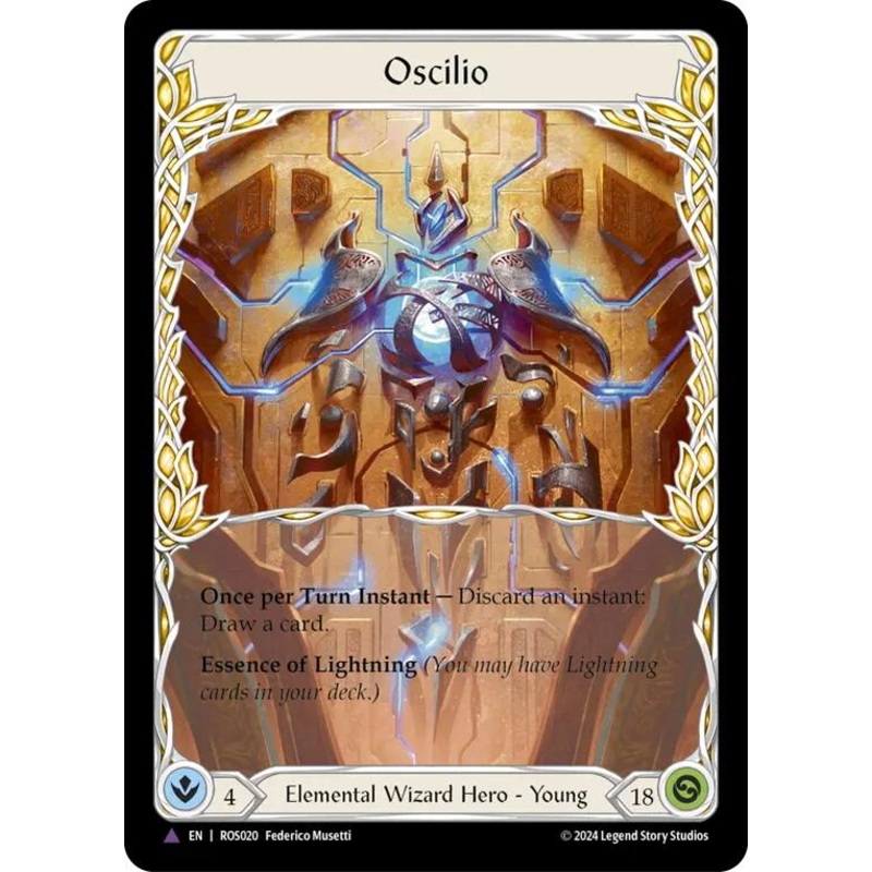 Oscilio (Marvel) [ROS020] (Rosetta)  Cold Foil