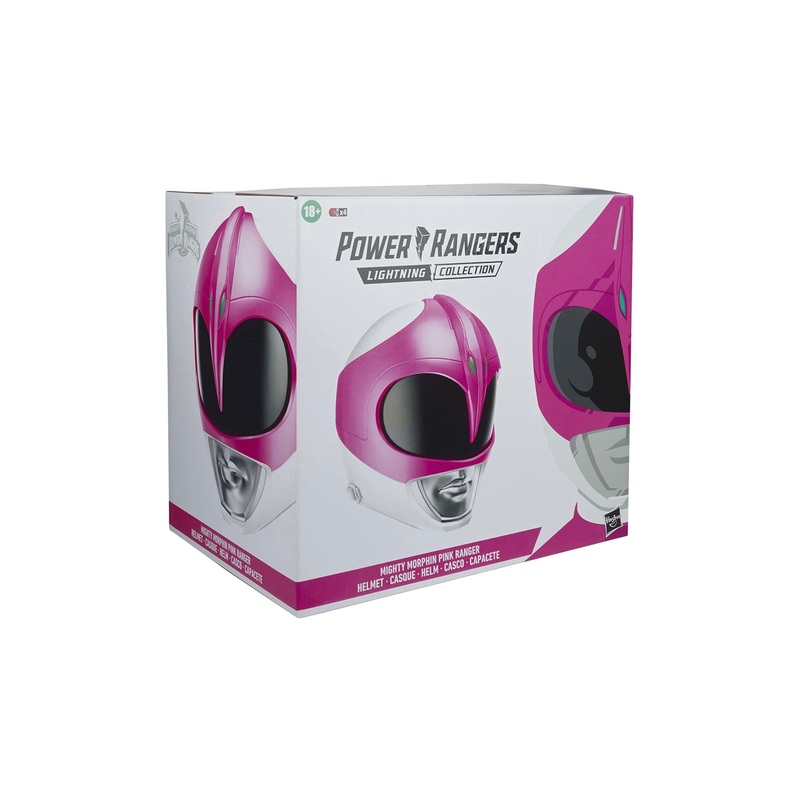 Power Rangers Lightning Collection Pink Ranger Premium Role Play Helmet