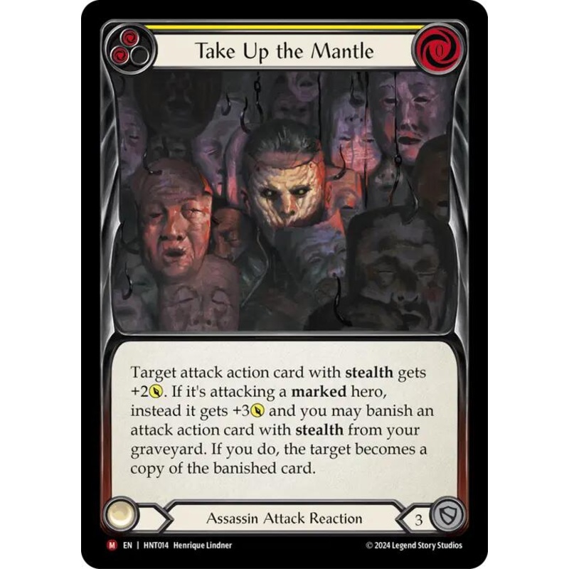 Take Up the Mantle [HNT014] (The Hunted)  Rainbow Foil