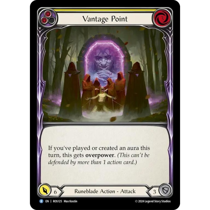 Vantage Point (Yellow) [ROS125] (Rosetta)  Rainbow Foil