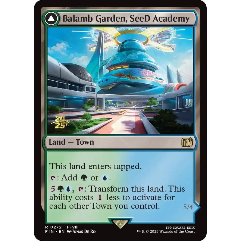 Balamb Garden, SeeD Academy // Balamb Garden, Airborne [FINAL FANTASY Prerelease Promo]