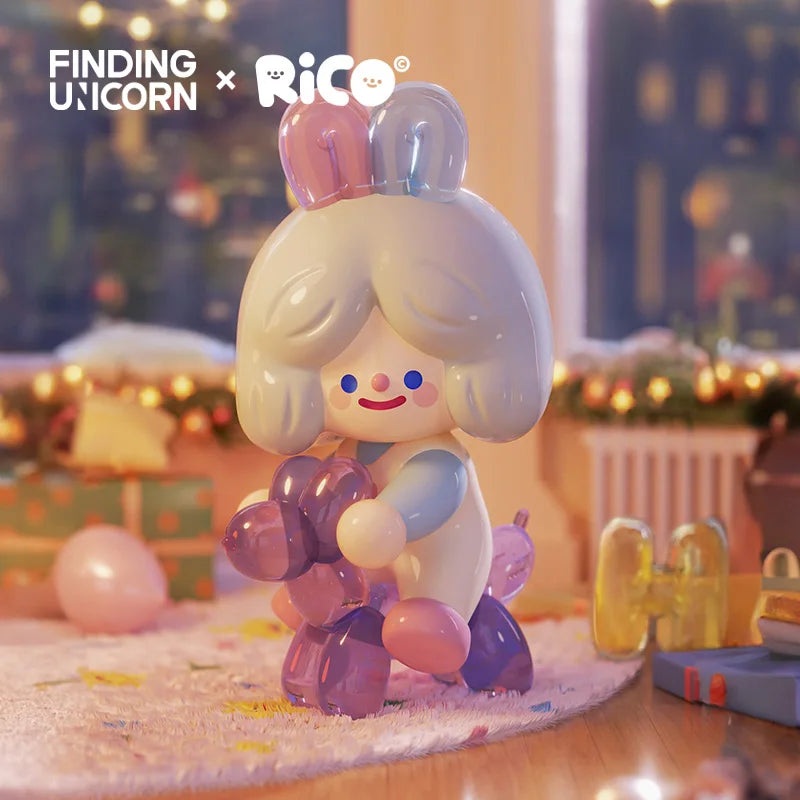 Finding Unicorn RiCO Happy Home Party Series Blind Box  Collectible Mystery Figures